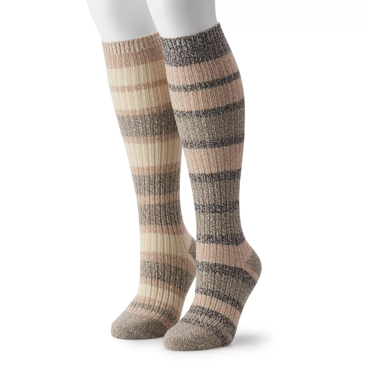 Women's Columbia 2-Pack Striped Knee-High Socks | Kohl's