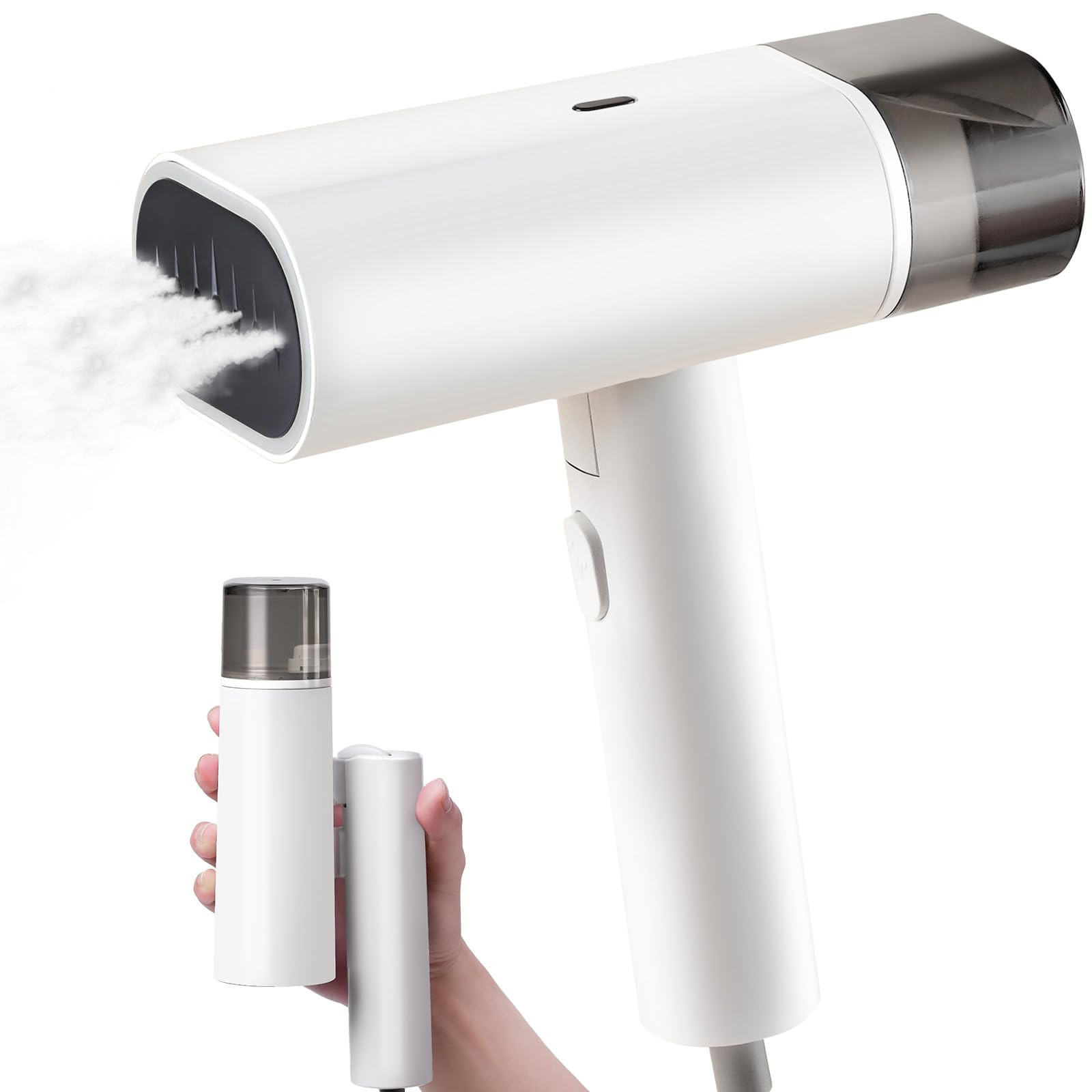 Vaporizador portátil para ropa, vaporizador de viaje de mano plegable con vapor horizontal y ver... | Amazon (US)