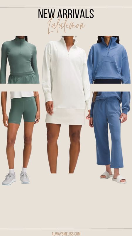 Lululemon has the cutest new arrivals! Can we worn to workout or just out and about. Perfect staples for fall! All items available in multiple colors.

Lululemon hoodie
Biker shorts
Long sleeve dress

#LTKstyletip #LTKfitness