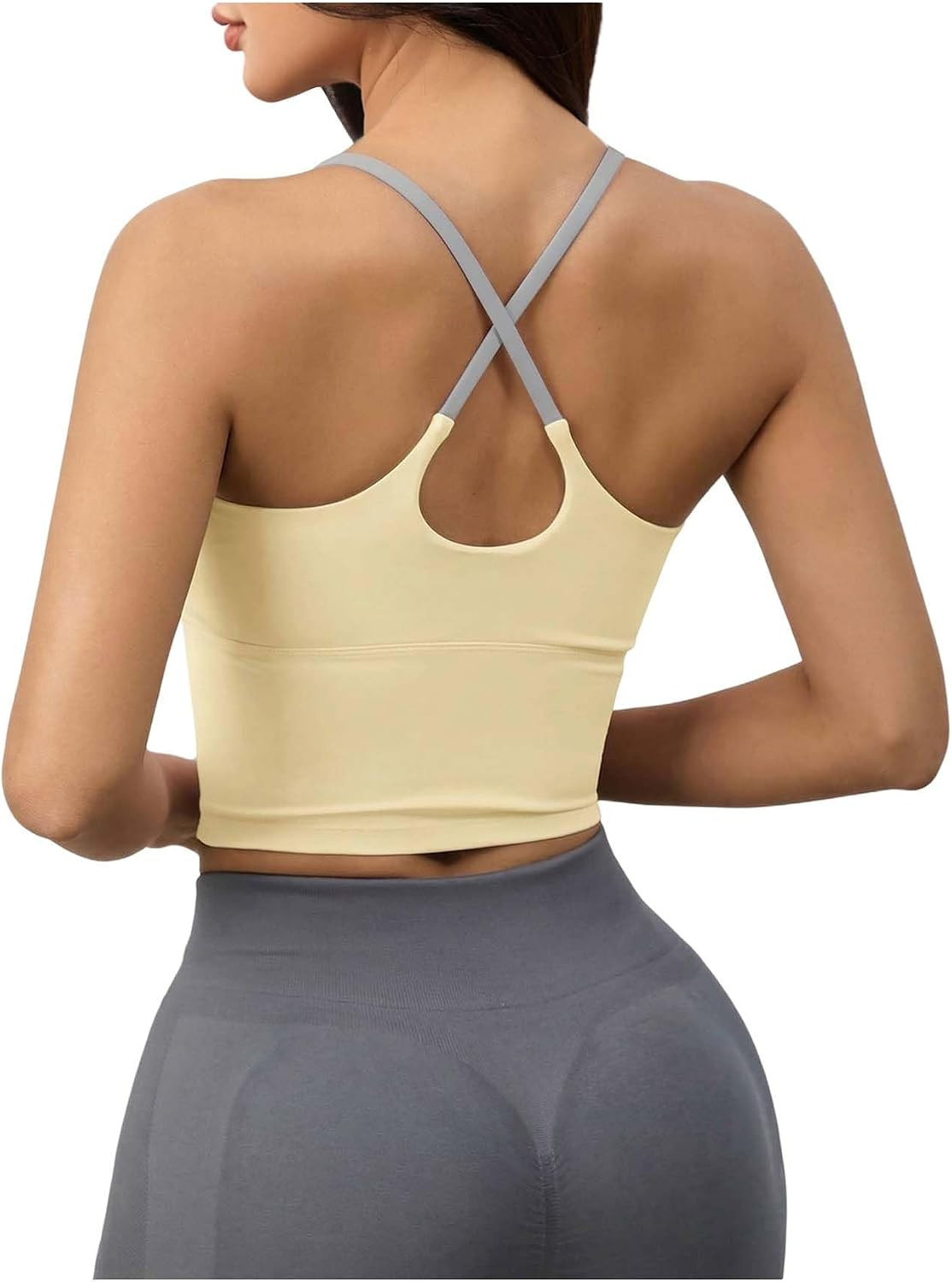 SHENHE Women's Built in Bras Tank Tops Sports Bras Yoga Workout Built Tops | Amazon (US)