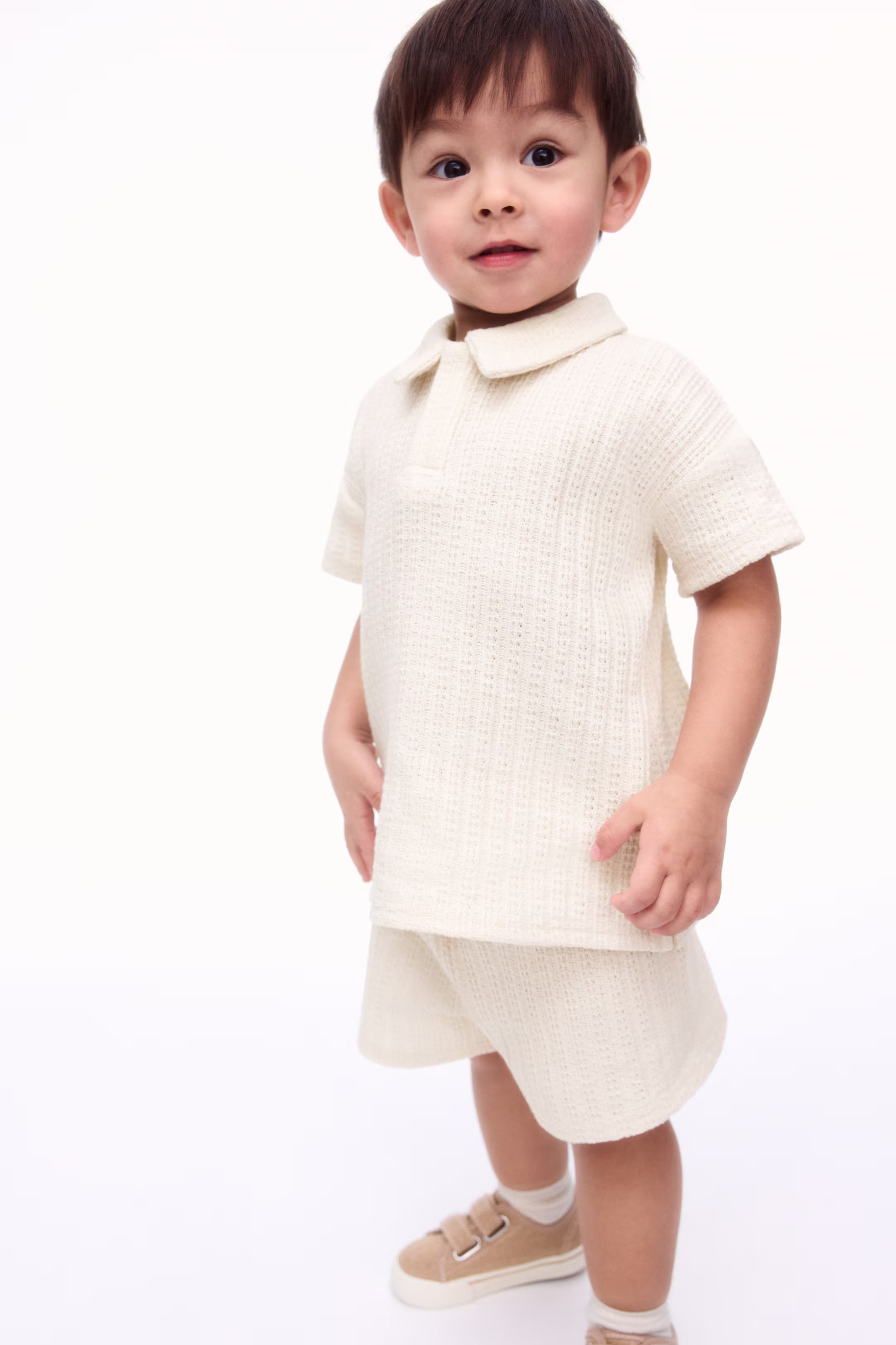 2-piece polo shirt and shorts set | H&M (US + CA)