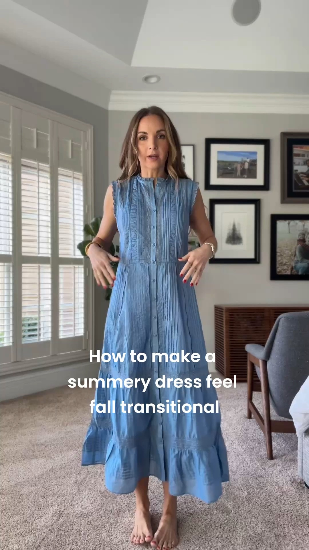 Outfit of the day in this gorgeous blue dress. The dress is from @fewmoda and it’s a membership based retailer but super affordable and great, unique brands!

#LTKgrwm #LTKootd #LTKSeasonal