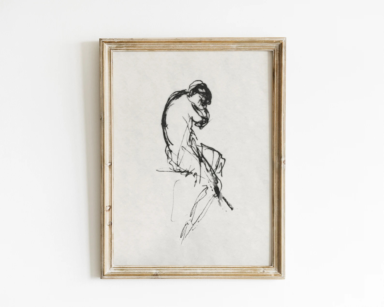 Abstract Woman, Figure Art, Sketch Art, Female Print, Abstract Vintage Art, Vintage Drawing, Woma... | Etsy (US)