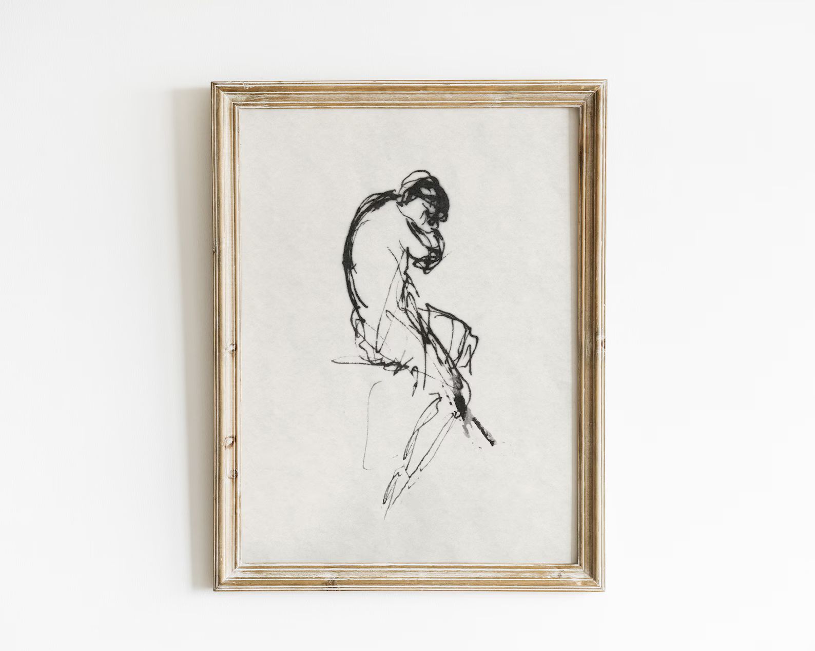 Abstract Woman, Figure Art, Sketch Art, Female Print, Abstract Vintage Art, Vintage Drawing, Woma... | Etsy (US)