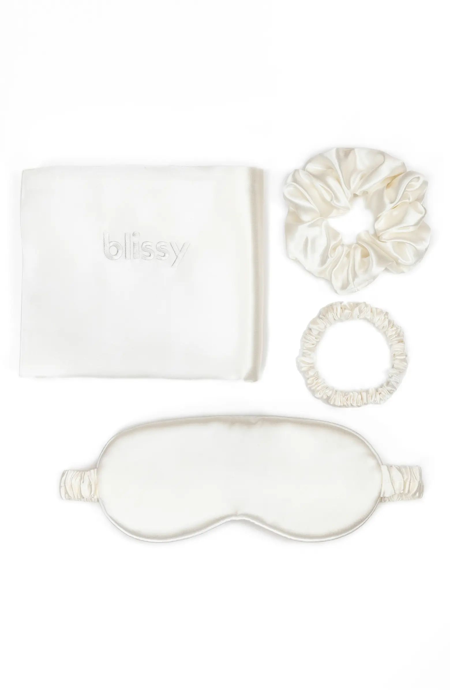 BLISSY Dream 4-Piece Mulberry Silk Set | Nordstrom | Nordstrom