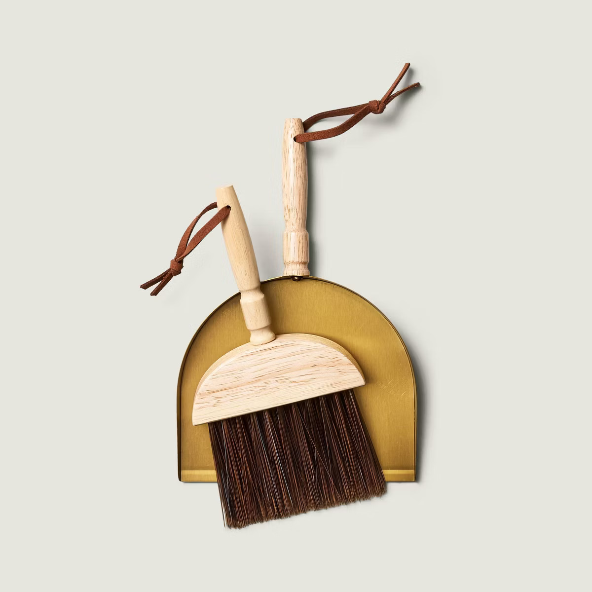 2pc Metal Hand Broom and Dust Pan Set - Hearth & Hand™ with Magnolia | Target