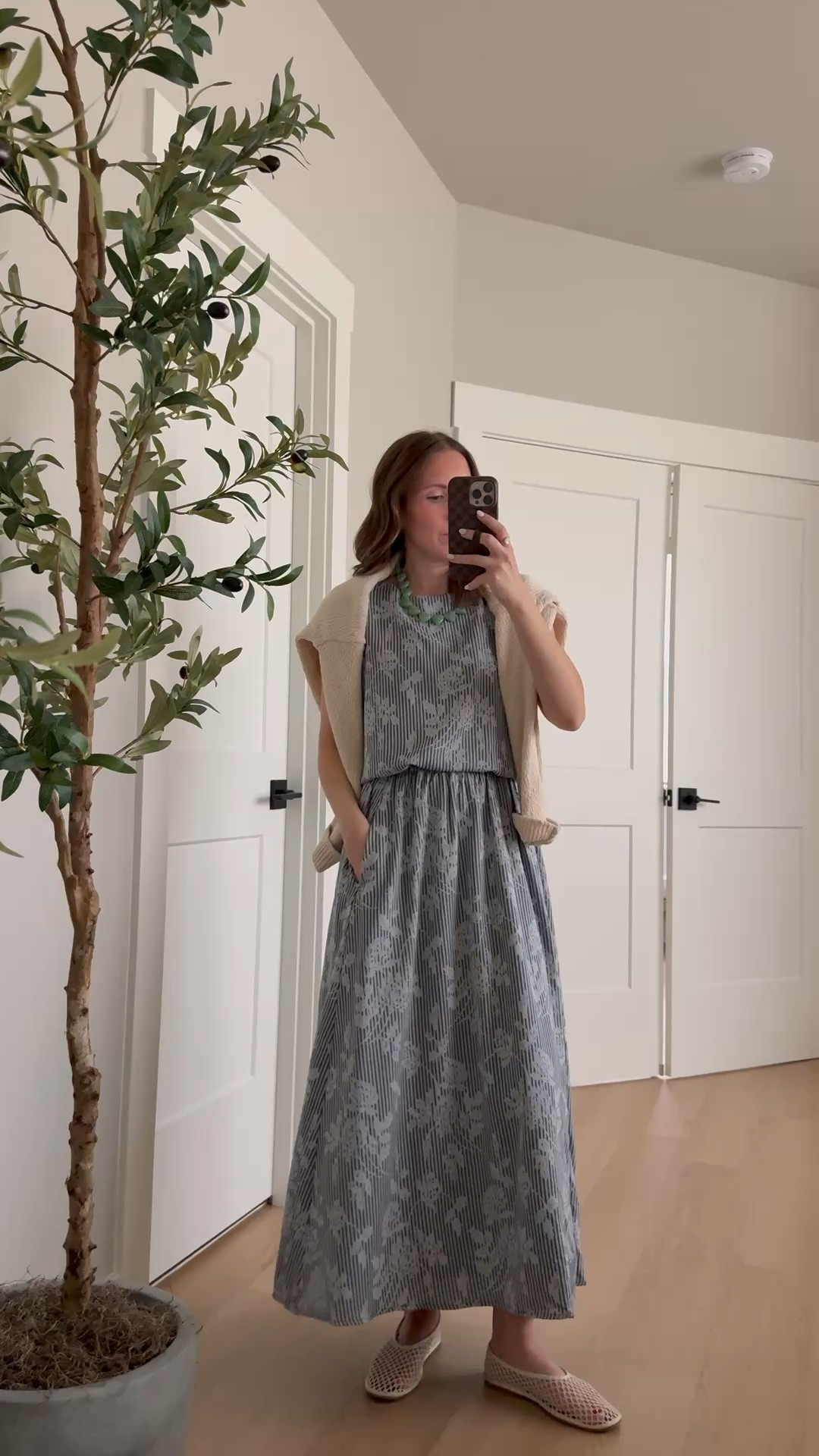 Teacher outfit idea 🍎 the cutest matching set that is giving anthro for less! Use code 20ASHG for 20% off! Wearing size small in both pieces 

Teacher style, classroom outfit, matching set, Bohme, teacher outfit, ballet flats, teacher Tuesday 