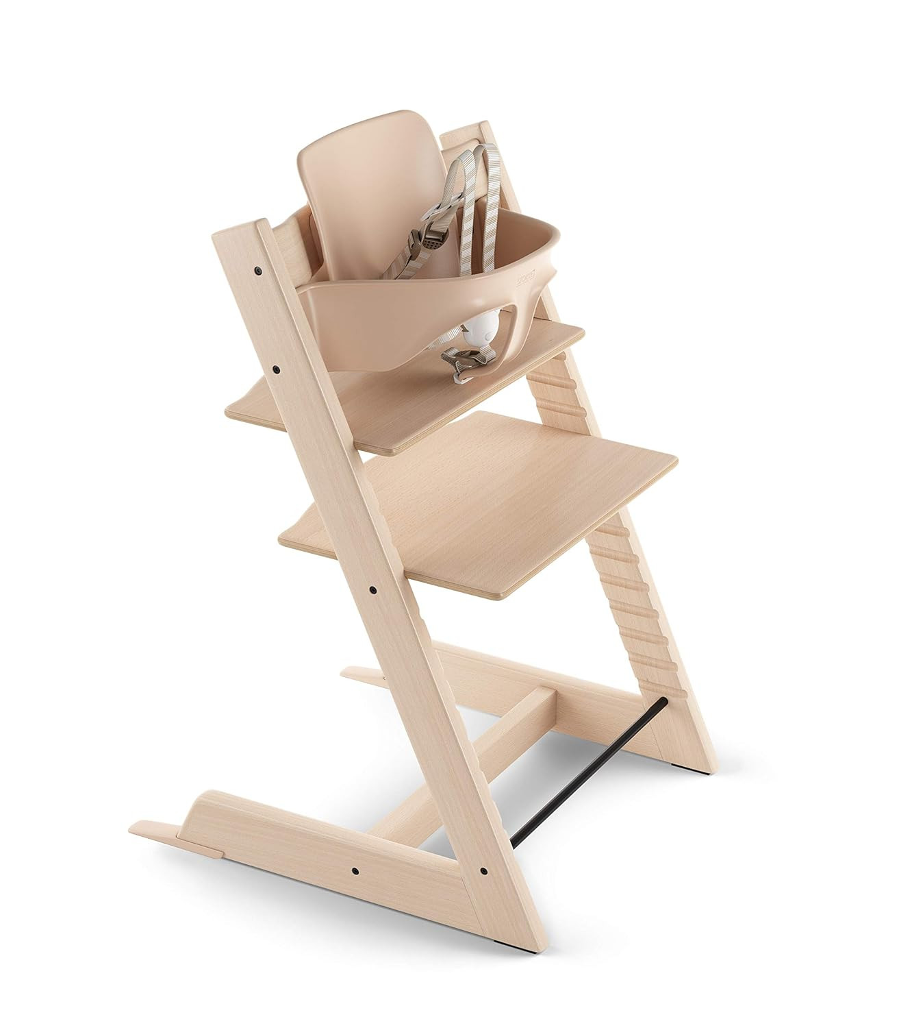 Stokke Adjustable Ergonomic 2019 Tripp Trapp Baby Set, Natural | Amazon (US)