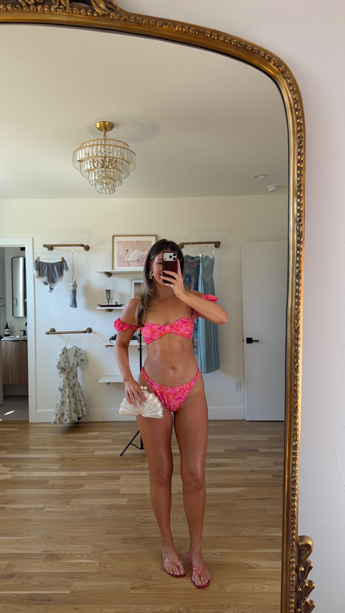 Off the shoulder bikini resortwear and swim look

Electric picks code: emerson20
Vici code: emerson30

Wearing my usual small 

Vacation
Destination
Swimwear
Pool day
Beach trip

#LTKootd #LTKTravel #LTKSwim