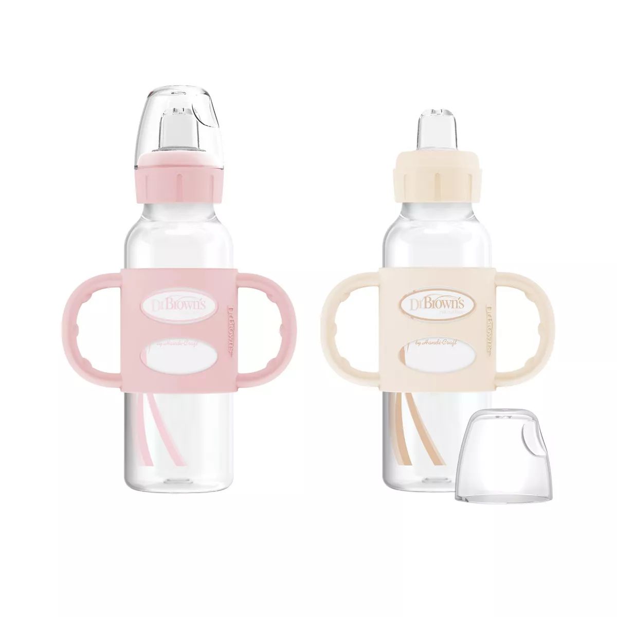 Dr. Brown's Narrow Neck Sippy Bottle with Handles - 2pk | Target