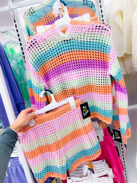 Art Class Knit Striped Crochet Hoodie Sweater with Matching Shorts #target #targetfashion #targetstyle #targetkids #targetlooks #crochet #springfashion #targetkids 

#LTKkids #LTKfindsunder50 #LTKfamily