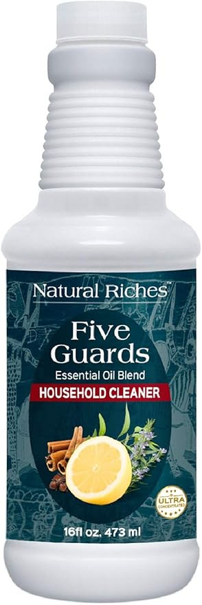 Natural Riches Household Cleaner Concentrate Five Guards from The Tales of French Thieves Essenti... | Amazon (US)