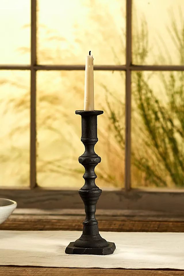 Classic Carved Candlestick | Anthropologie (US)