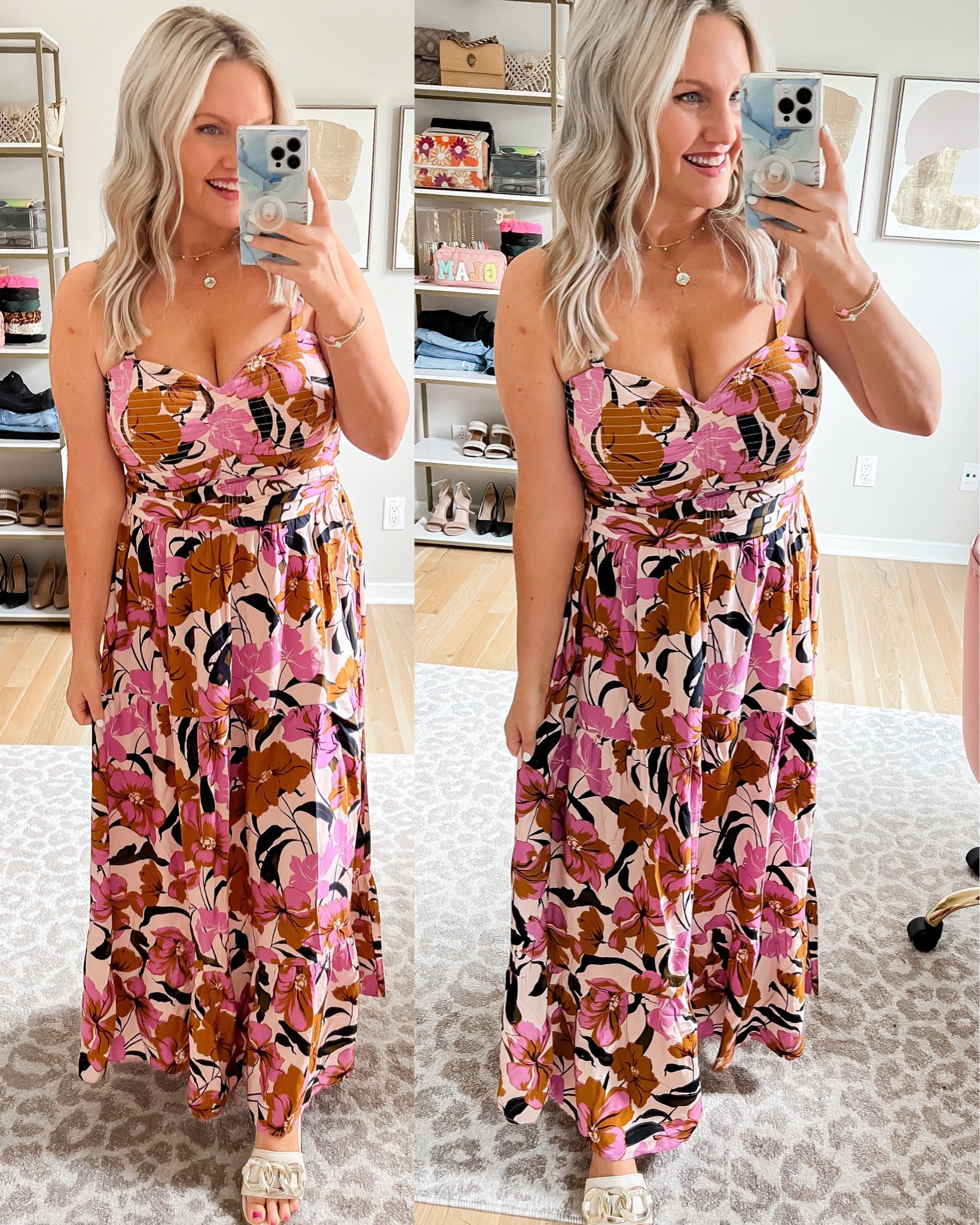 Gauze Tiered Maxi Bra Dress curated on LTK