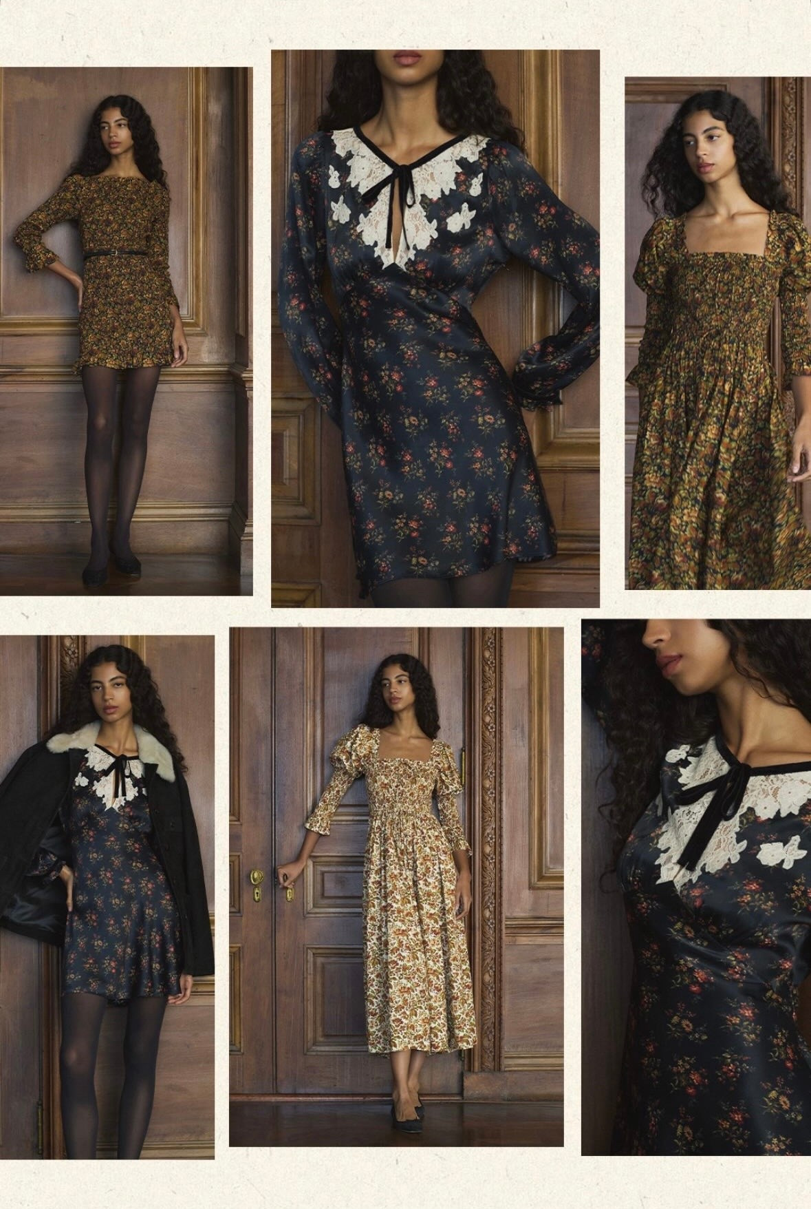Perfect Fall & Winter dresses from Doen in dark floral patterns 

#LTKStyleTip #LTKSeasonal