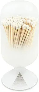 Skeem Design Cloud Cloche with Striker - White - 120 Medium Match Sticks | Amazon (US)