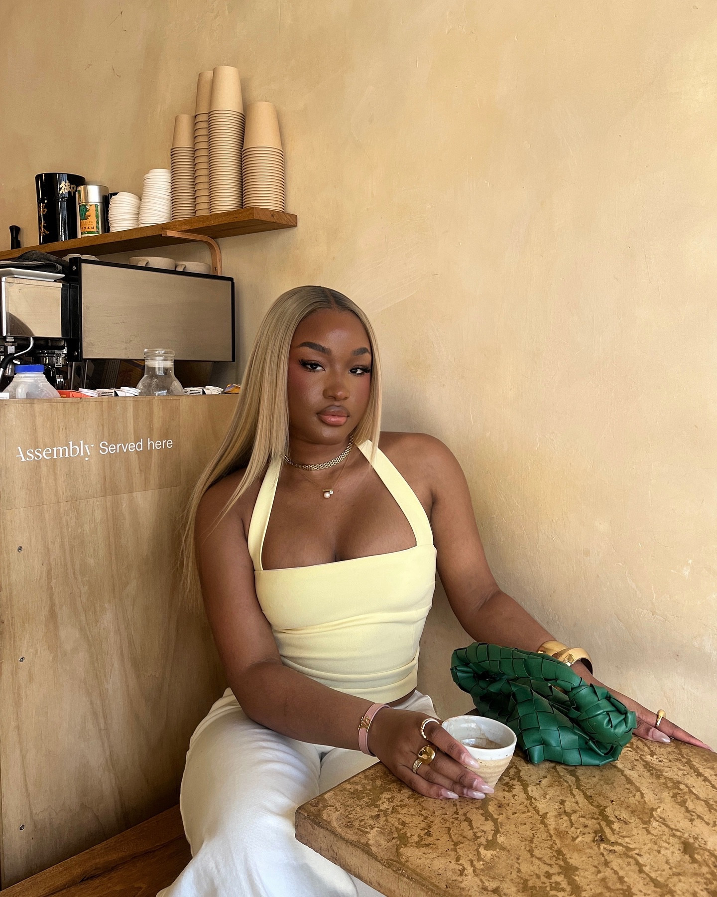 Always a pleasure 🤍

Full fit from @meshki 
Use my code RACHELMESHKI for 15% off !