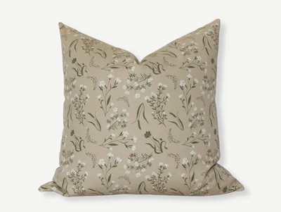 Bernelle Pillow Cover | Textileish LLC