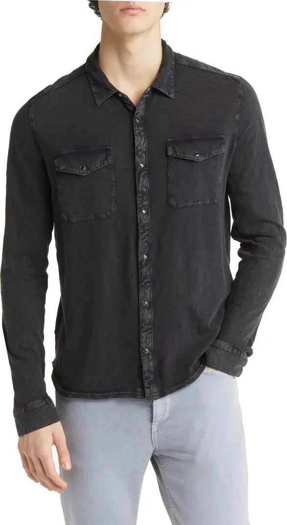 Arvon Cotton Snap-Up Western Shirt | Nordstrom