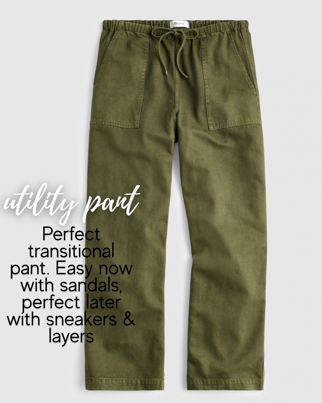 These olive green utility barrel pants are so good for fall. They’re lightweight with that relaxed barrel shape, and all they need is a simple tee and sneakers for an easy everyday outfit.

olive green pants, utility pants, barrel pants, fall outfit, casual fall outfit, lightweight pants, tee and sneakers outfit, everyday fall style, transitional fall outfit, women’s fall fashion, relaxed pants, HauteandHumid

#LTKdayinmylife #LTKootd #LTKgrwm
