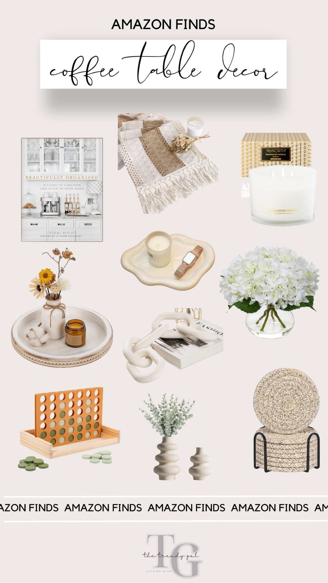 Amazon Coffee Table Finds! 

#LTKfamily #LTKhome