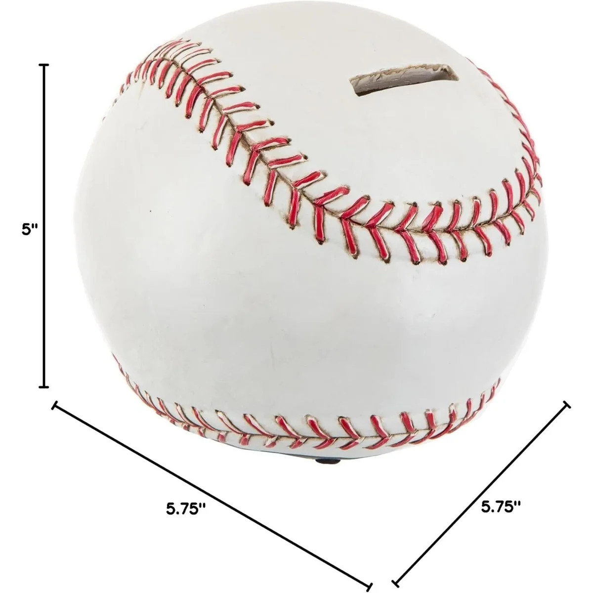 Not just a coin bank, but a mini baseball field for your desk: Baseball Coin Bank Creative Décor | Wayfair North America