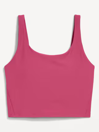 Light Support PowerSoft Longline Sports Bra | Old Navy (US)