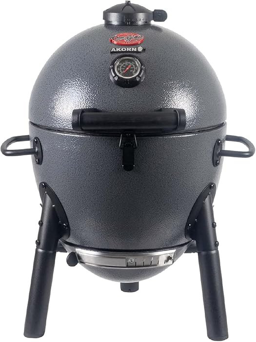 Char-Griller® AKORN® Jr. Portable Kamado Charcoal Grill and Smoker with Cast Iron Grates and Lo... | Amazon (US)