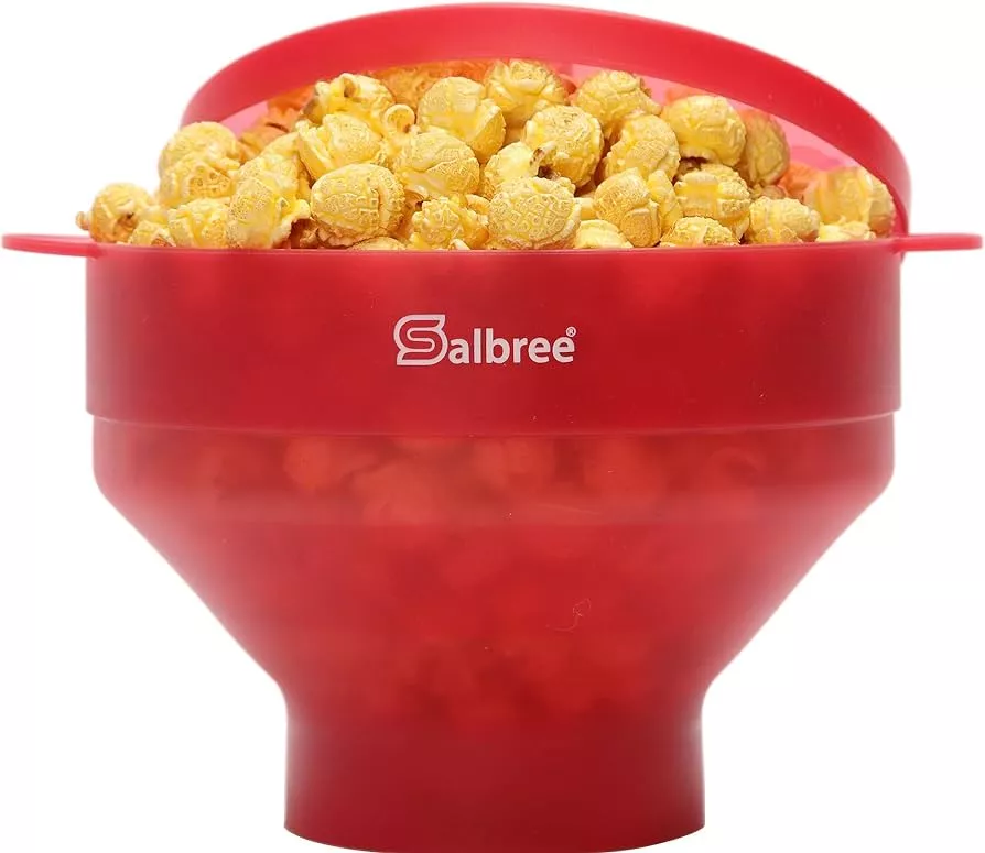 Salbree Microwave Popcorn Popper - Blue 