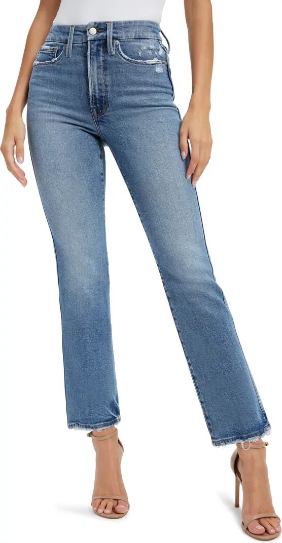 Good Curve High Waist Straight Leg Jeans | Nordstrom