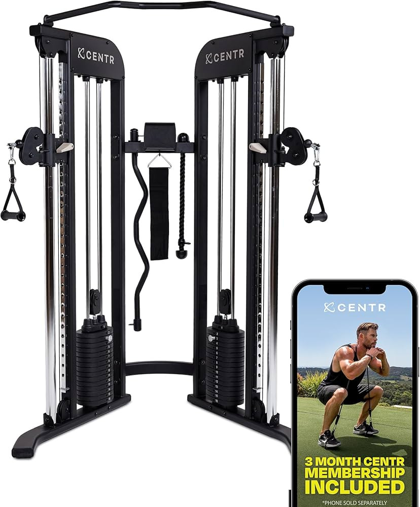Centr Home Gym Functional Trainer - Multifunctional Cable Machine Home Gym System - Workout Weigh... | Amazon (US)