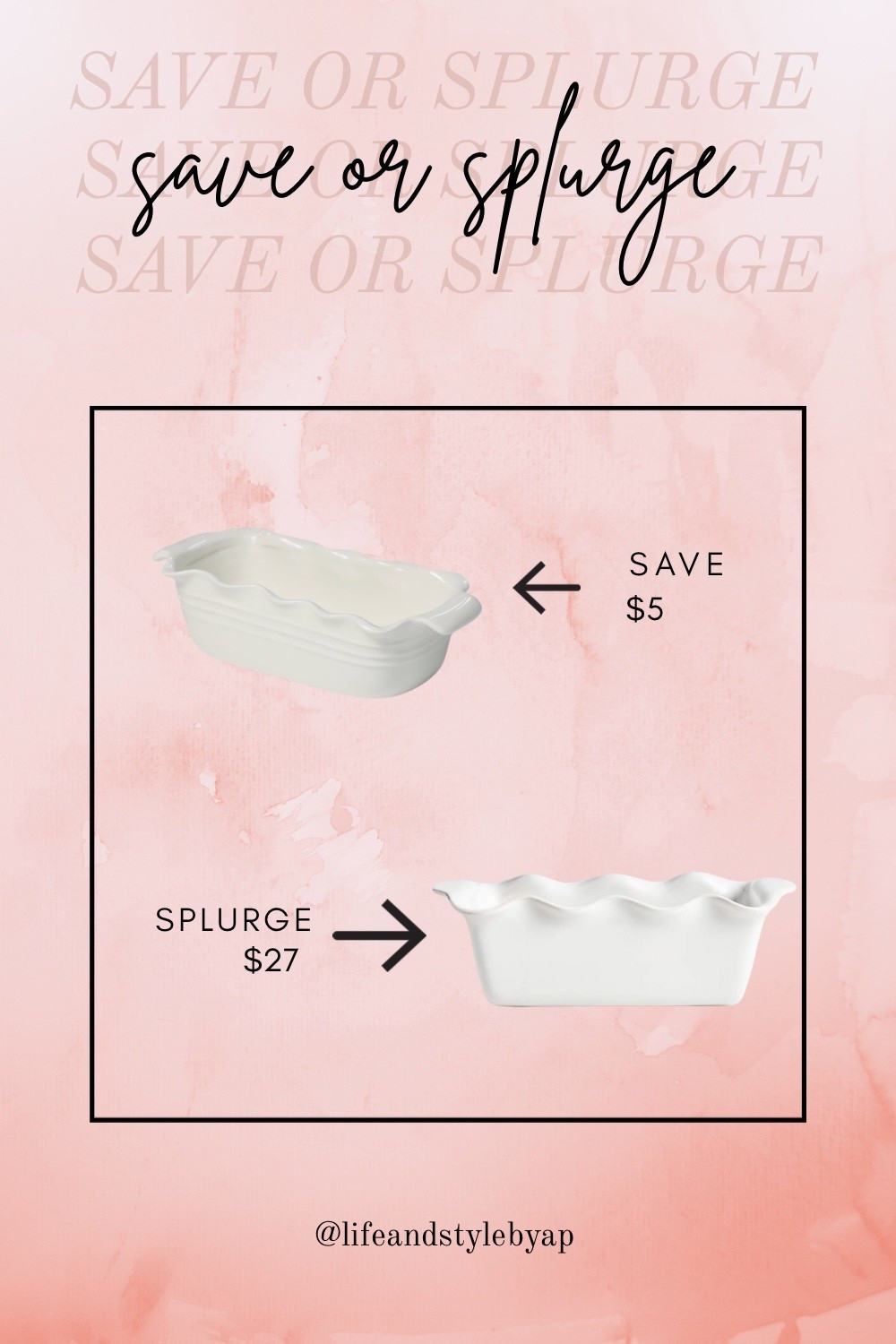 Found the sweetest little bread pan today for only $5! Would make a great gift for the holidays with some homemade bread! 

#LTKHoliday #LTKGiftGuide #LTKFindsUnder50