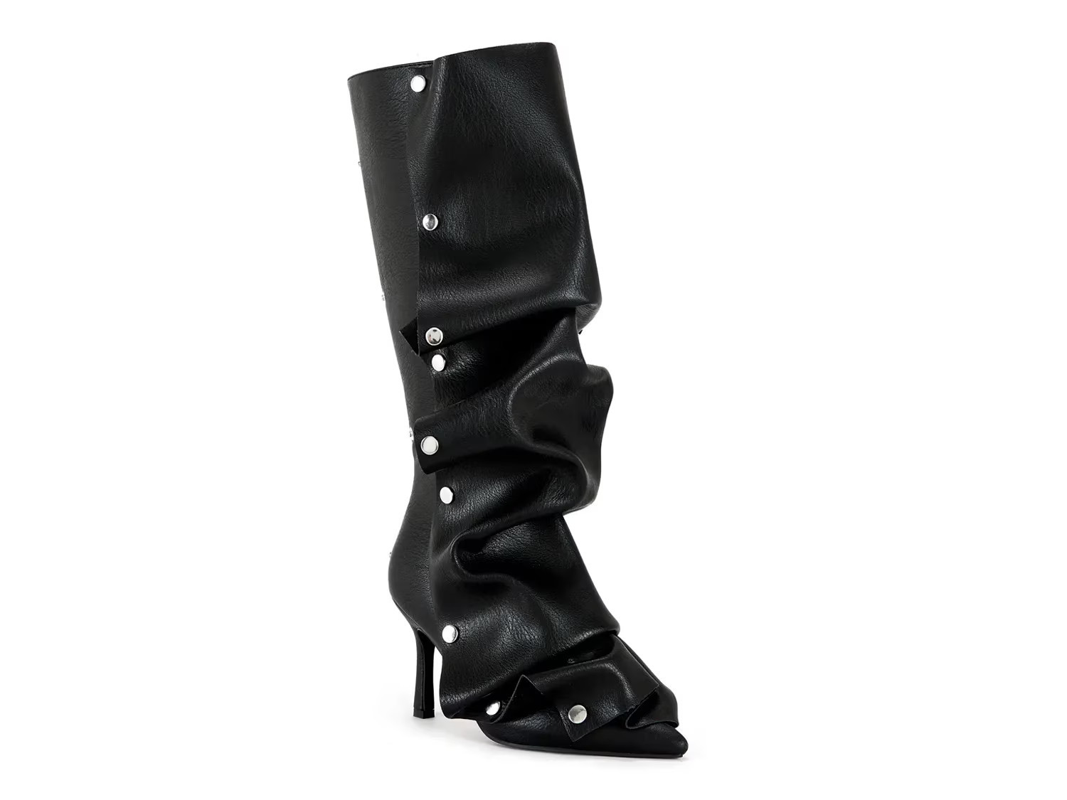 Azalea Wang Imogine Boot | Women's | Black | Size 6.5 | Boots | Slouch | Stiletto | DSW