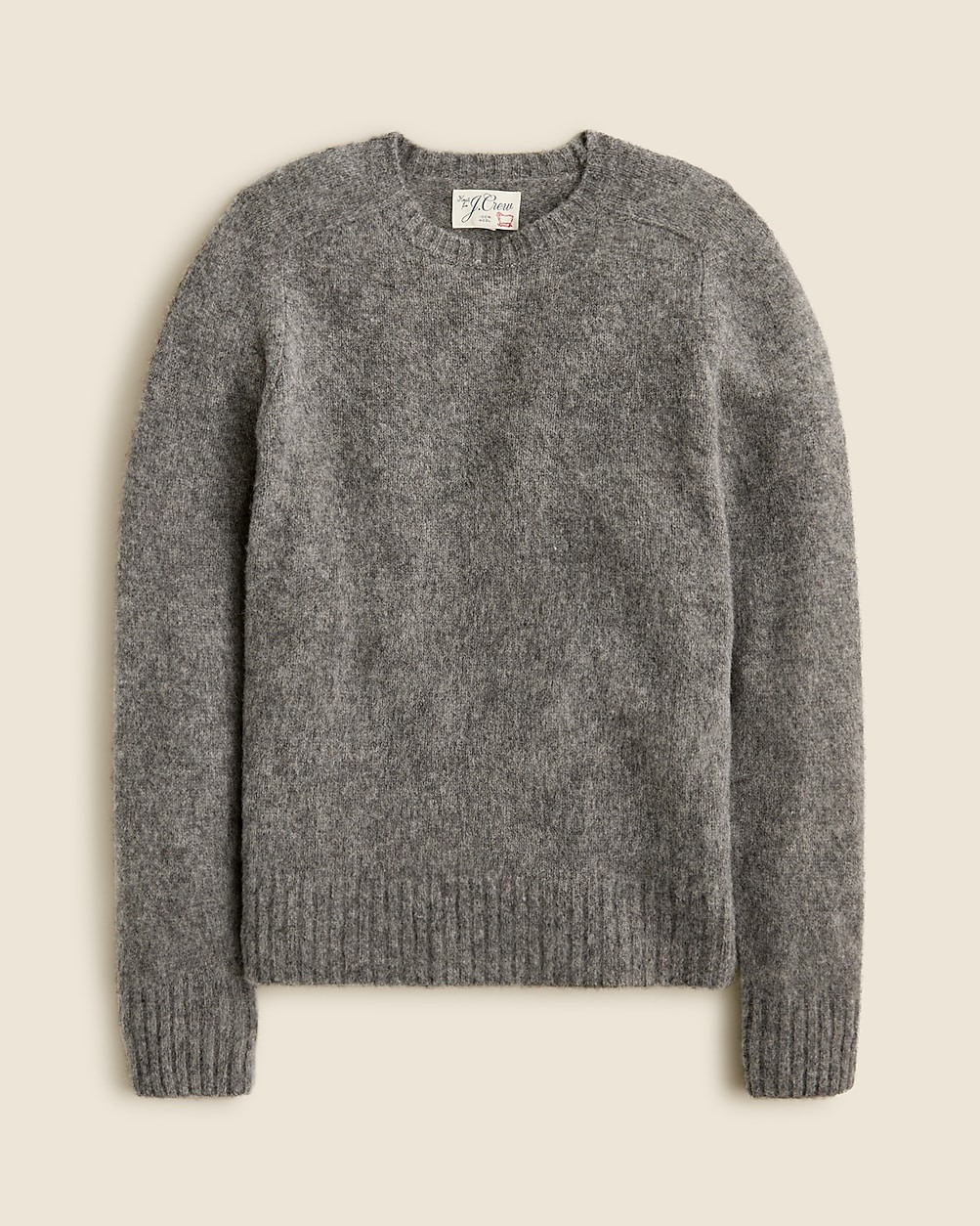 Brushed wool crewneck sweater | J. Crew US