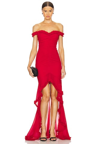 MAJORELLE Chandra Gown in Red from Revolve.com | Revolve Clothing (Global)