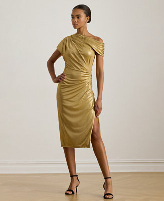 Lauren Ralph Lauren Women's Ruched Sheath Dress - Macy's | Macy's