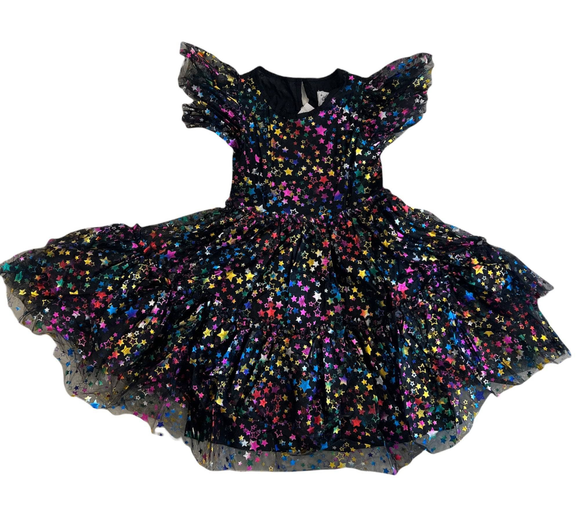 Shining Rainbow Star Tulle Dress | Lola + The Boys