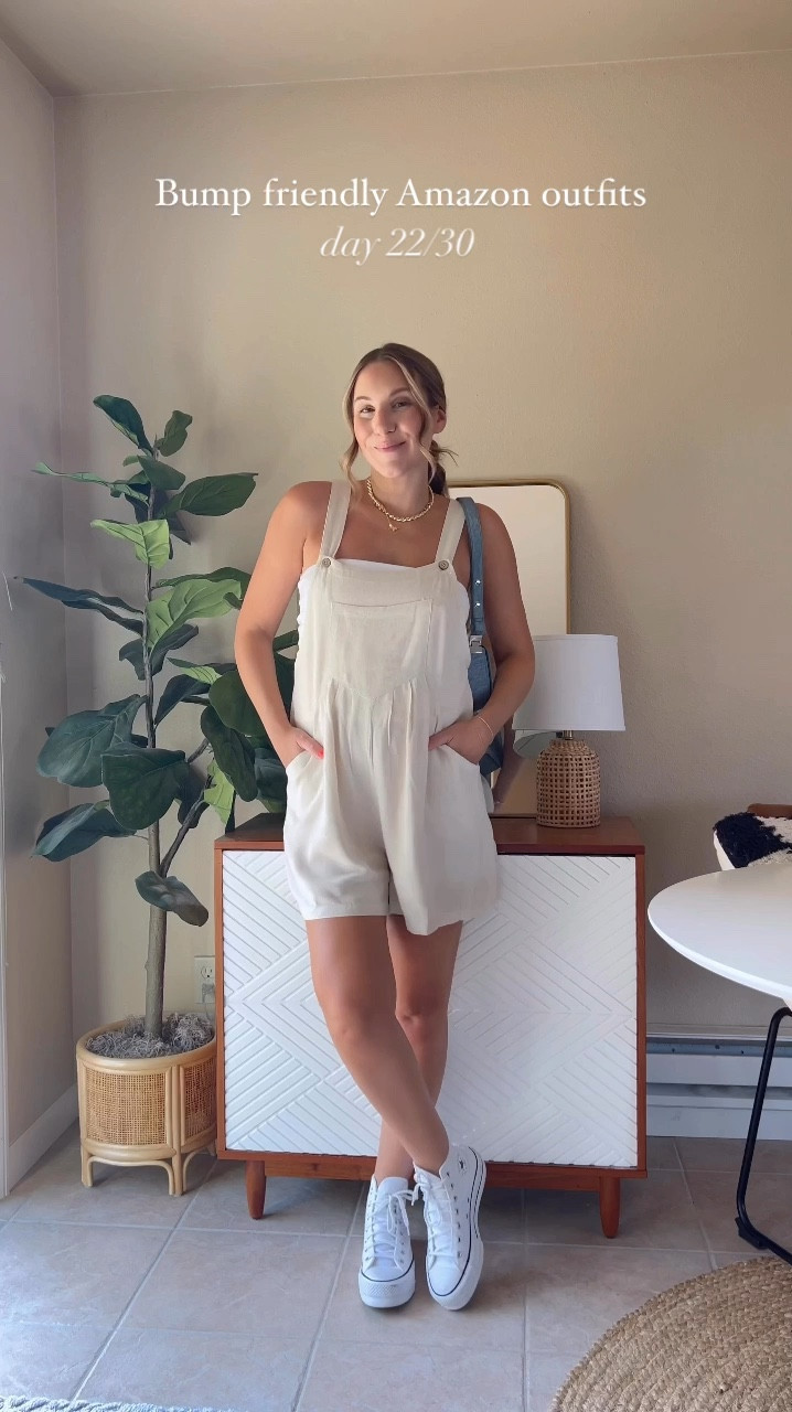 30 days of bump friendly Amazon outfits 🤰🏼 DAY 22

I’ve been on a huge overalls kick lately and these are equal parts comfy and cute! A perfect, easy ootd with or without a growing bump! My @electricpicks necklaces are on sale AND you can use code ASHLEY20 for an additional 20% off at checkout! 

Wearing size small

Amazon fashion | Amazon finds | bump friendly | outfit idea | GDWM 


#LTKBump #LTKStyleTip