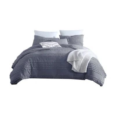 Marilla 100% Cotton Clip Jacquard Pom Pom Texture 5-Piece Comforter Set | Wayfair North America