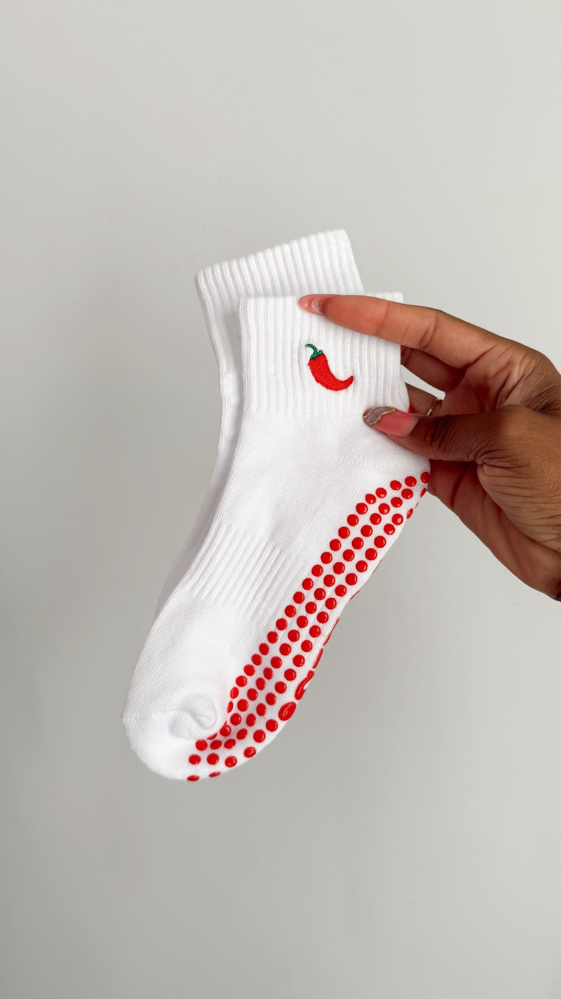 Chili Pilates socks, so cute on their own or if you’re a fan of Formula 1 driver Carlos Sainz a little subtle nod 😉

#LTKStyleTip #LTKFindsUnder50 #LTKActive