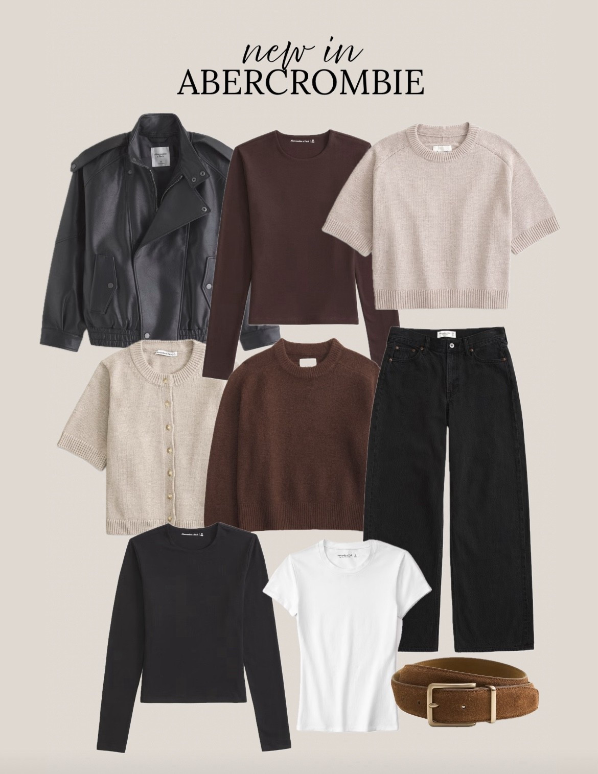 New in Abercrombie 🤎🤎

#LTKeurope #LTKautumn #LTKuk