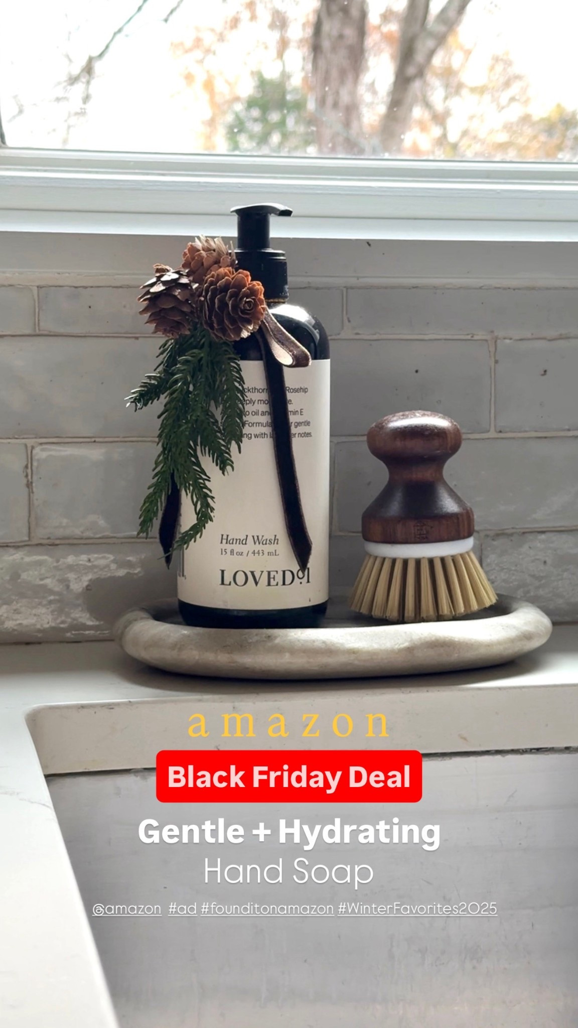 @amazon #ad #founditonamazon #WinterFavorites2025
Kitchen hand soap | kitchen counter decor | kitchen sink styling | marble soap tray | dish brush | Amazon must have 

#LTKFindsUnder50 #LTKHome #LTKSaleAlert