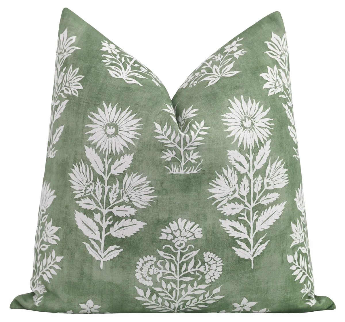 Hodge Julep Green Floral Pillow | Land of Pillows