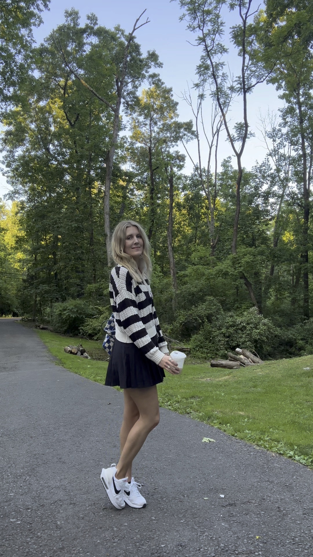 target tennis dress and striped sweater 

#sweetbriarblog #target #tennisdress #athleticdress 

#LTKStyleTip #LTKActive #LTKFindsUnder50