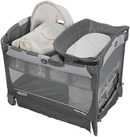 Graco Pack 'n Play Playard with Cuddle Cove Removable Seat, Glacier | Amazon (US)