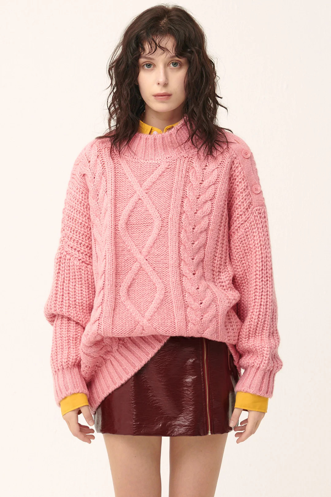Avery Cable Sweater/Dress | Storets (Global)
