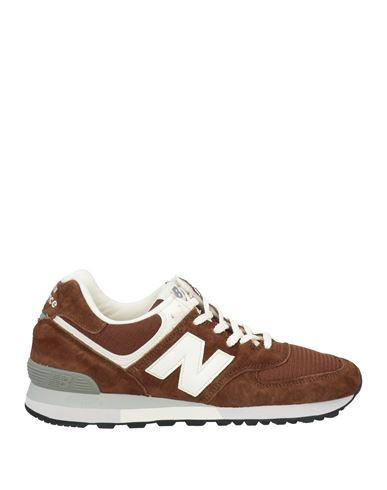 New Balance Man Sneakers Brown Size 7.5 Leather | YOOX (US)