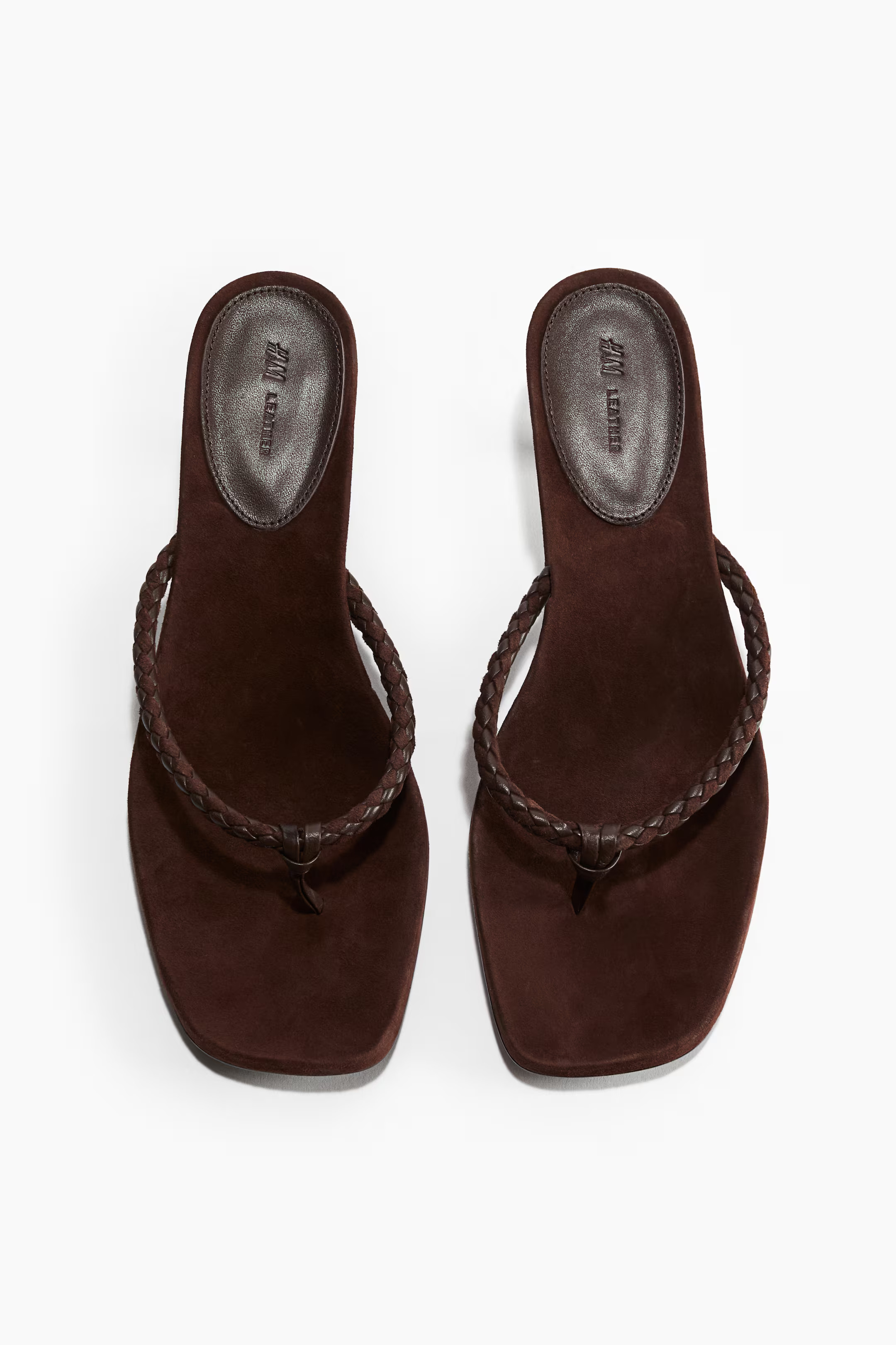 Heeled Suede Sandals | H&M (US + CA)