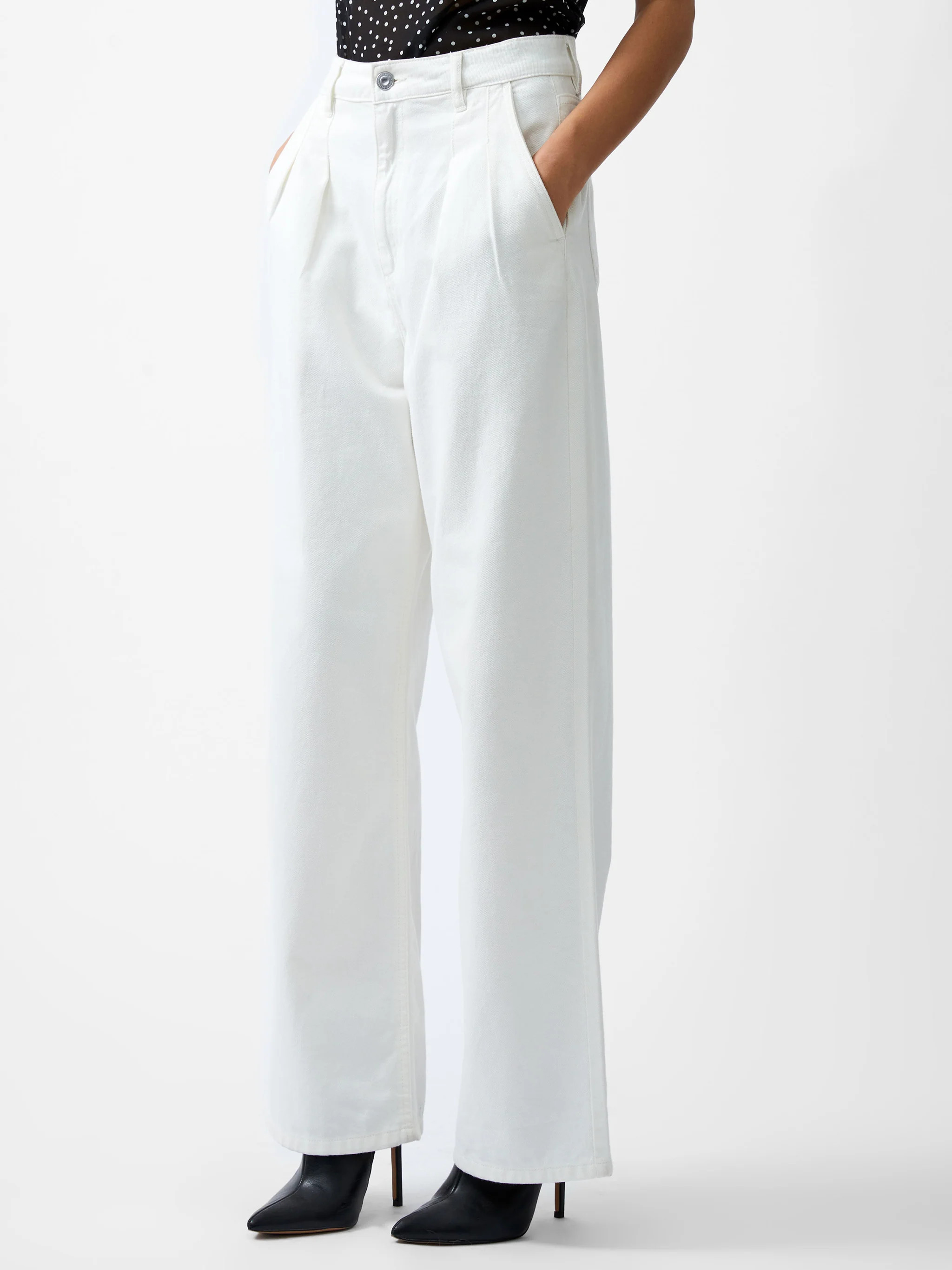 Finley Denim Wide Leg Jeans 32 Inch | French Connection (UK)