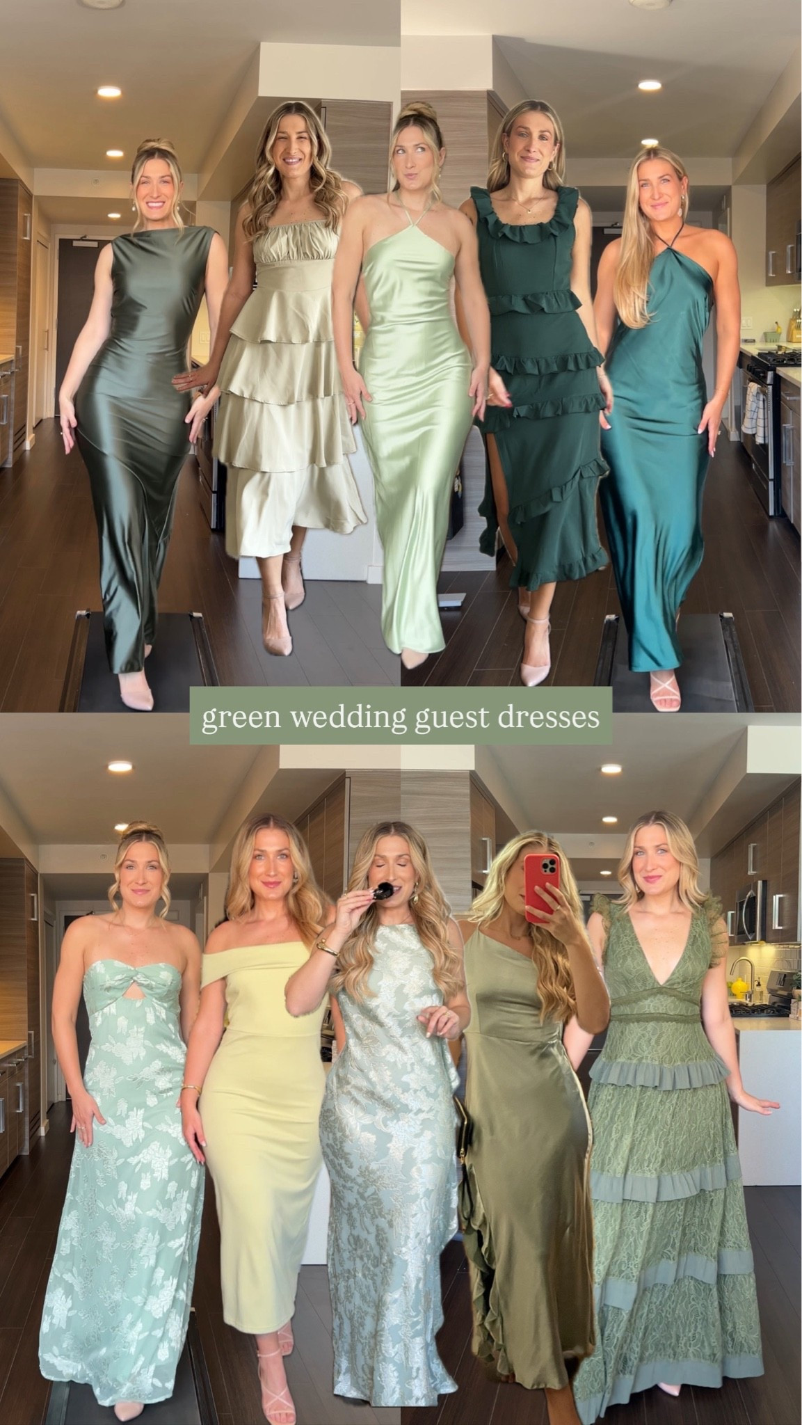 Green wedding guest dresses 💚

#LTKSeasonal #LTKWedding #LTKootd